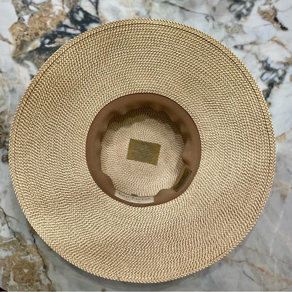 ERIC JAVITS HAMPTON STRAW SUN HAT - Picture 9 of 10